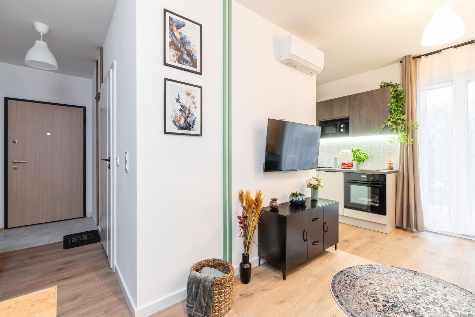 ורשה Superapart Nowy Sluzewiec, Next To Chopina Airport, Tor Sluzewiec, Aircondition מראה חיצוני תמונה