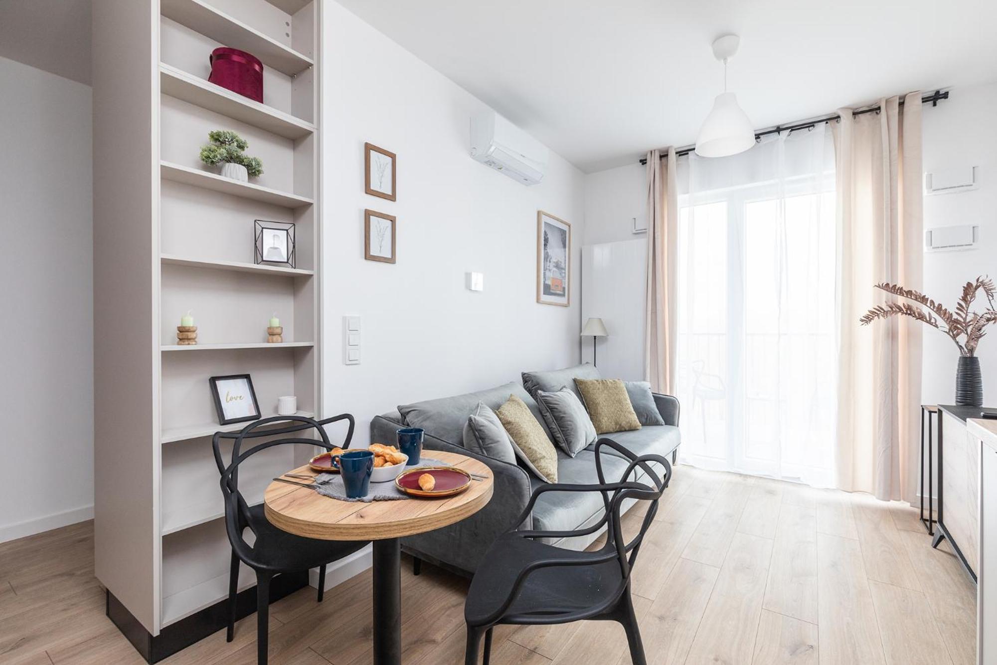 ורשה Superapart Nowy Sluzewiec, Next To Chopina Airport, Tor Sluzewiec, Aircondition מראה חיצוני תמונה