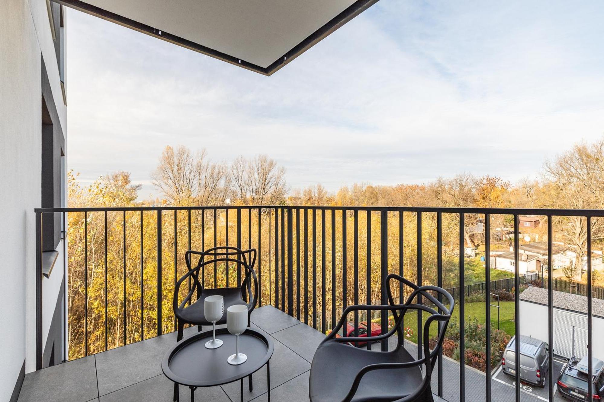 ורשה Superapart Nowy Sluzewiec, Next To Chopina Airport, Tor Sluzewiec, Aircondition מראה חיצוני תמונה
